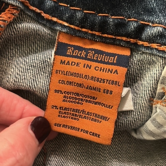 Rock Revival Jamie Easy Boot Cut Jeans‎ - Size 30 - Picture 14 of 15